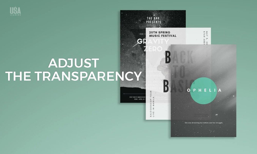 Adjust-the-Transparency