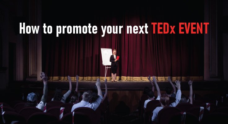 promote your next TEDx event