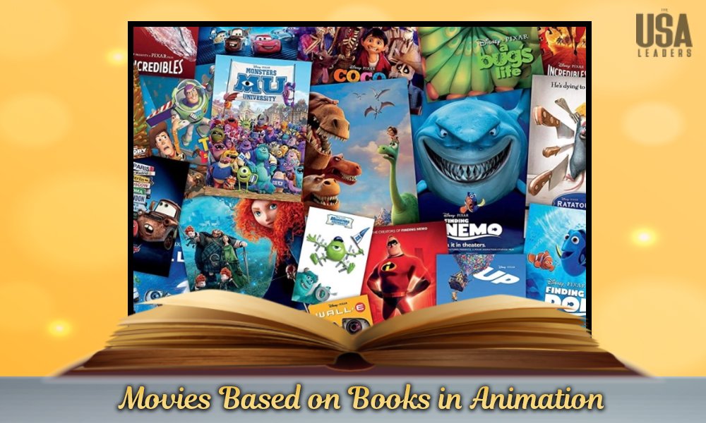 Movies Based on Books in Animation