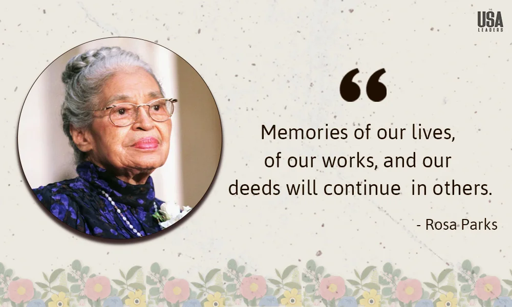 Rosa Parks Quotes