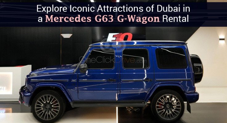 Mercedes G63 G-Wagon Rental