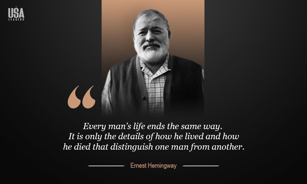 Quotes by Ernest Hemingway