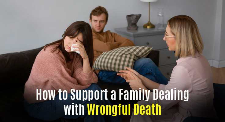 Family Dealing with Wrongful Death