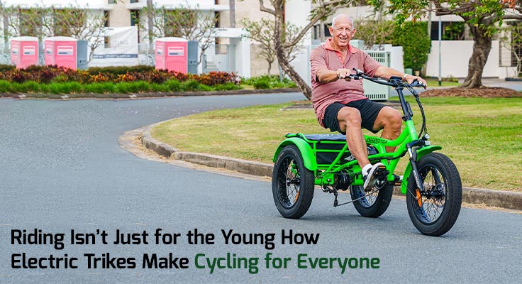 Electric Trikes Make Cycling