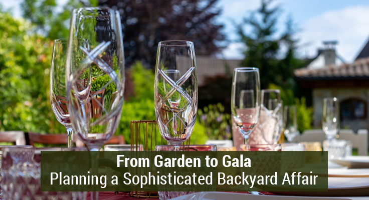 Sophisticated Backyard Affair