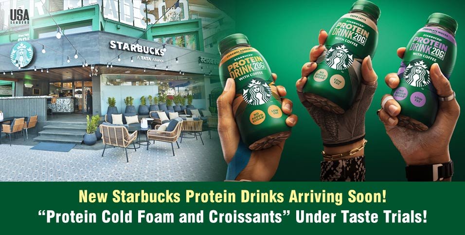 New Starbucks Protein Drinks