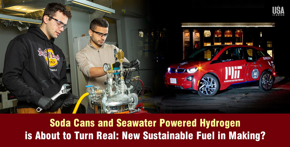 Soda Cans and Seawater Powered Hydrogen