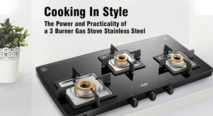 3 Burner Gas Stove