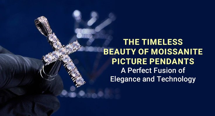 Moissanite Picture Pendants