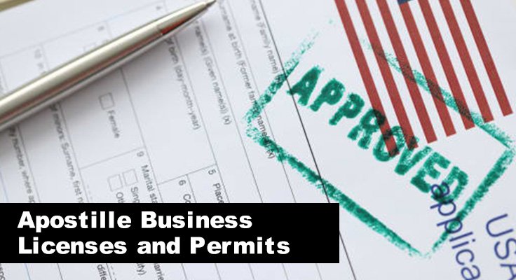Apostille Business Licenses