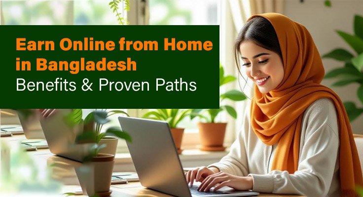 Earn Online from Home in Bangladesh