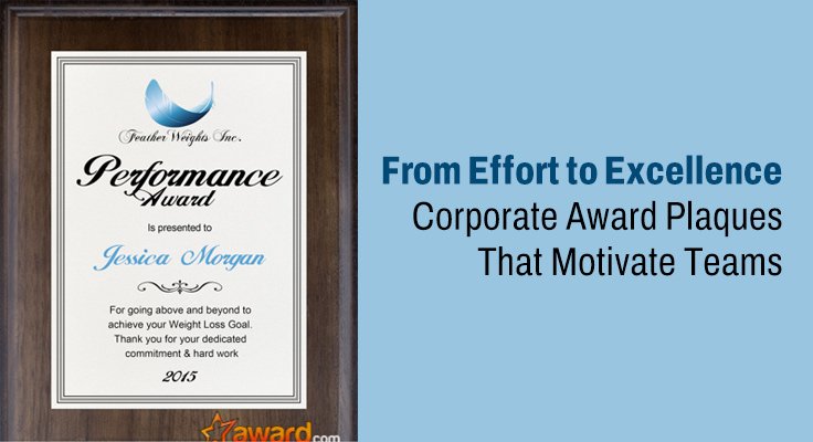 Corporate Award Plaques