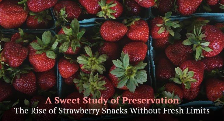Rise of Strawberry Snacks