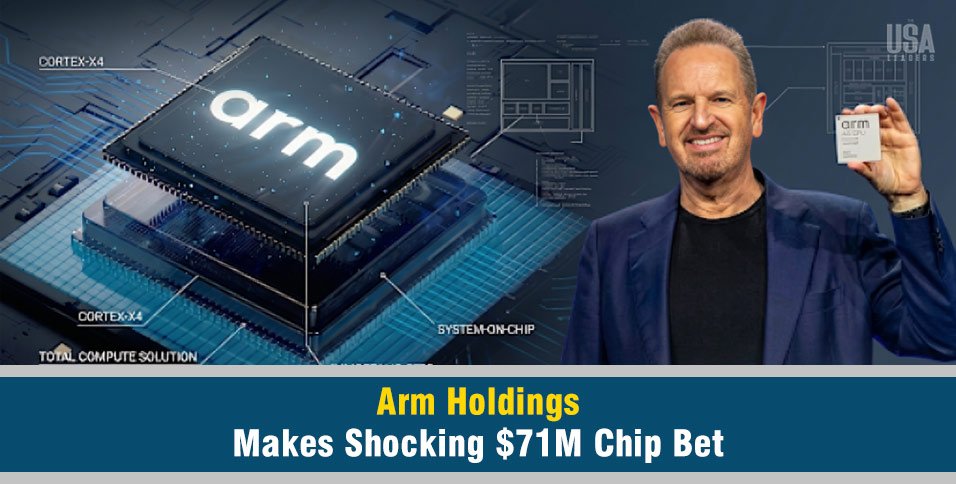 Arm Holdings AI chip investment 71M semiconductor strategy shift