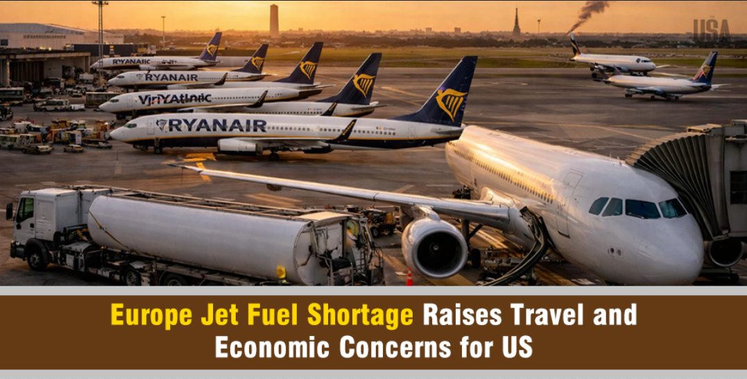 Europe jet fuel crisis impact on US flights and travel