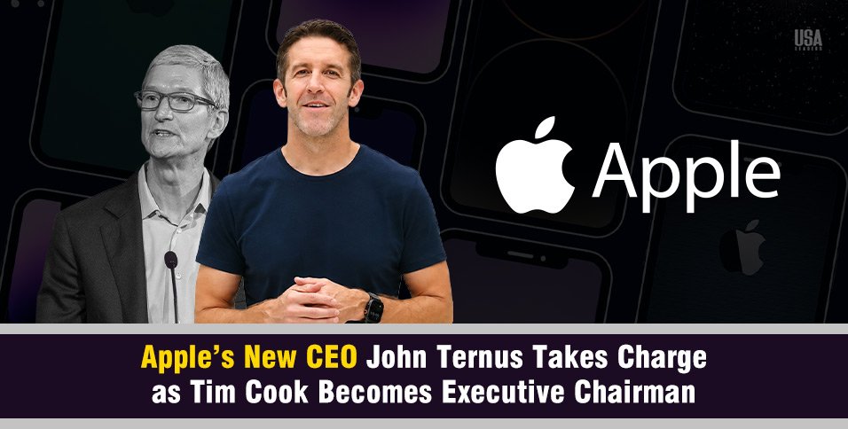 Apple's New CEO John Ternus takes charge