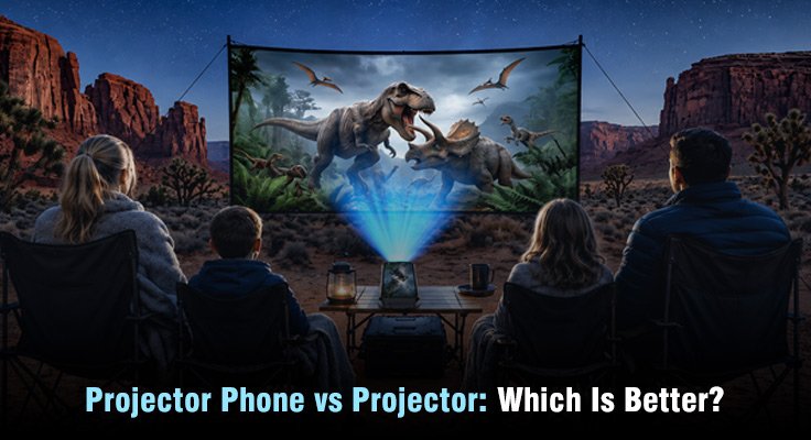 Projector Phone vs Projector