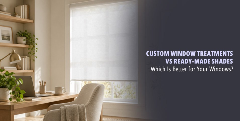 Custom Window Treatments vs Ready-Made Shades