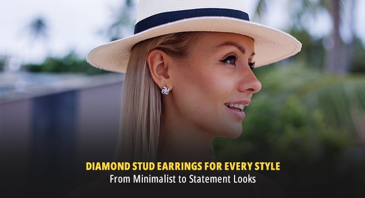 Diamond Stud Earrings
