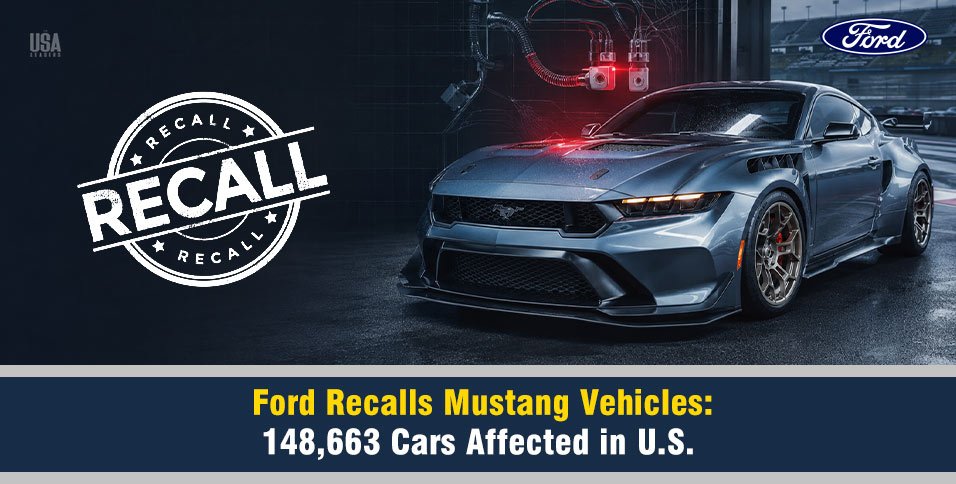 Ford recalls Mustang vehicles