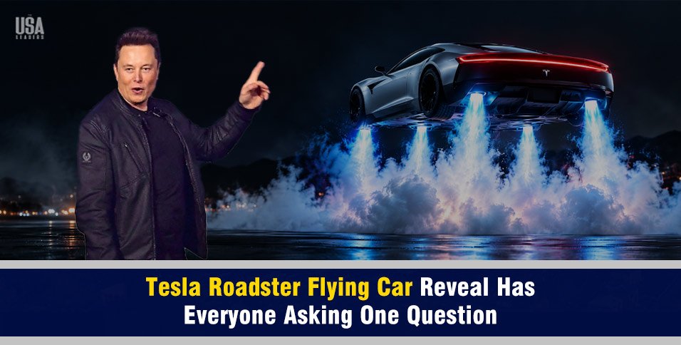 The Tesla Roadster flying car reveal highlights Elon Musk's vision for high-performance vehicles and the future of transportation.