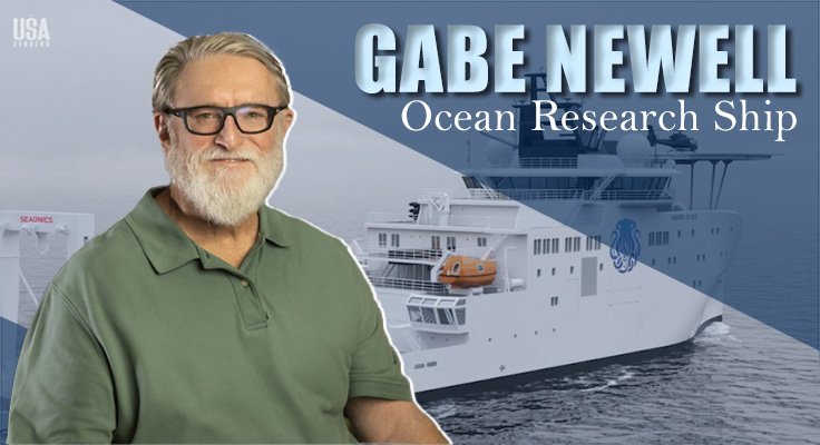 Gabe Newell ocean research ship