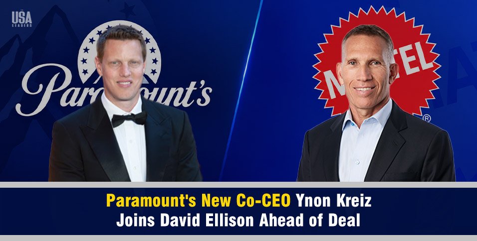 Paramount's new co-CEO Ynon Kreiz will join David Ellison as the companies prepare to complete the Warner Bros. Discovery deal.