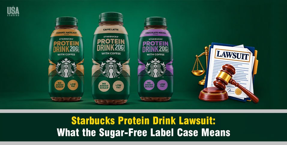 The Starbucks protein drink lawsuit challenges “sugar-free” labeling on eight protein beverages and seeks changes to their labeling