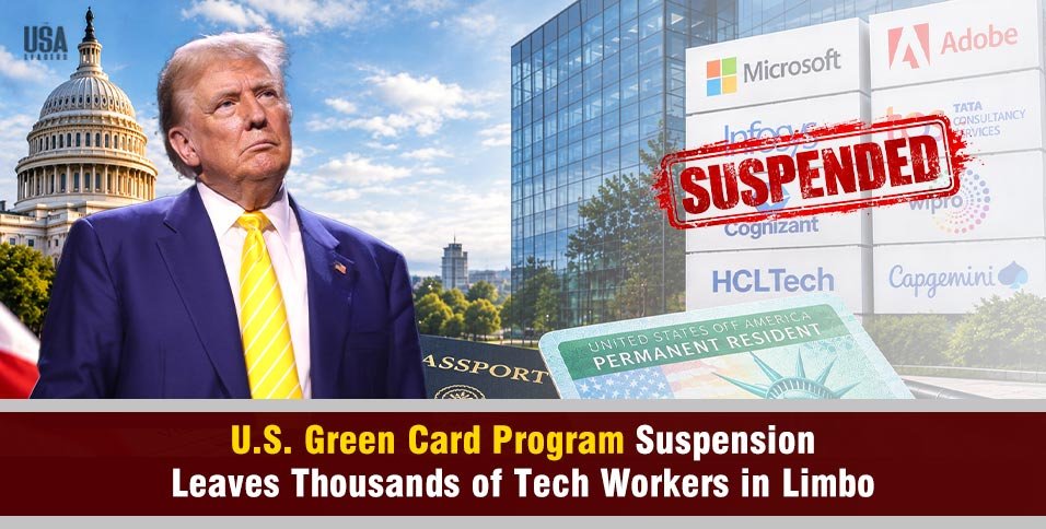 U.S. green card program suspension